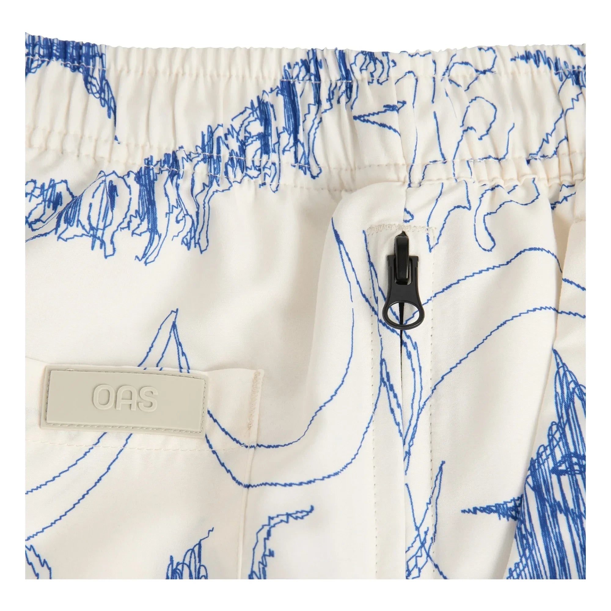 OAS – Romantische Badeshorts | Blau