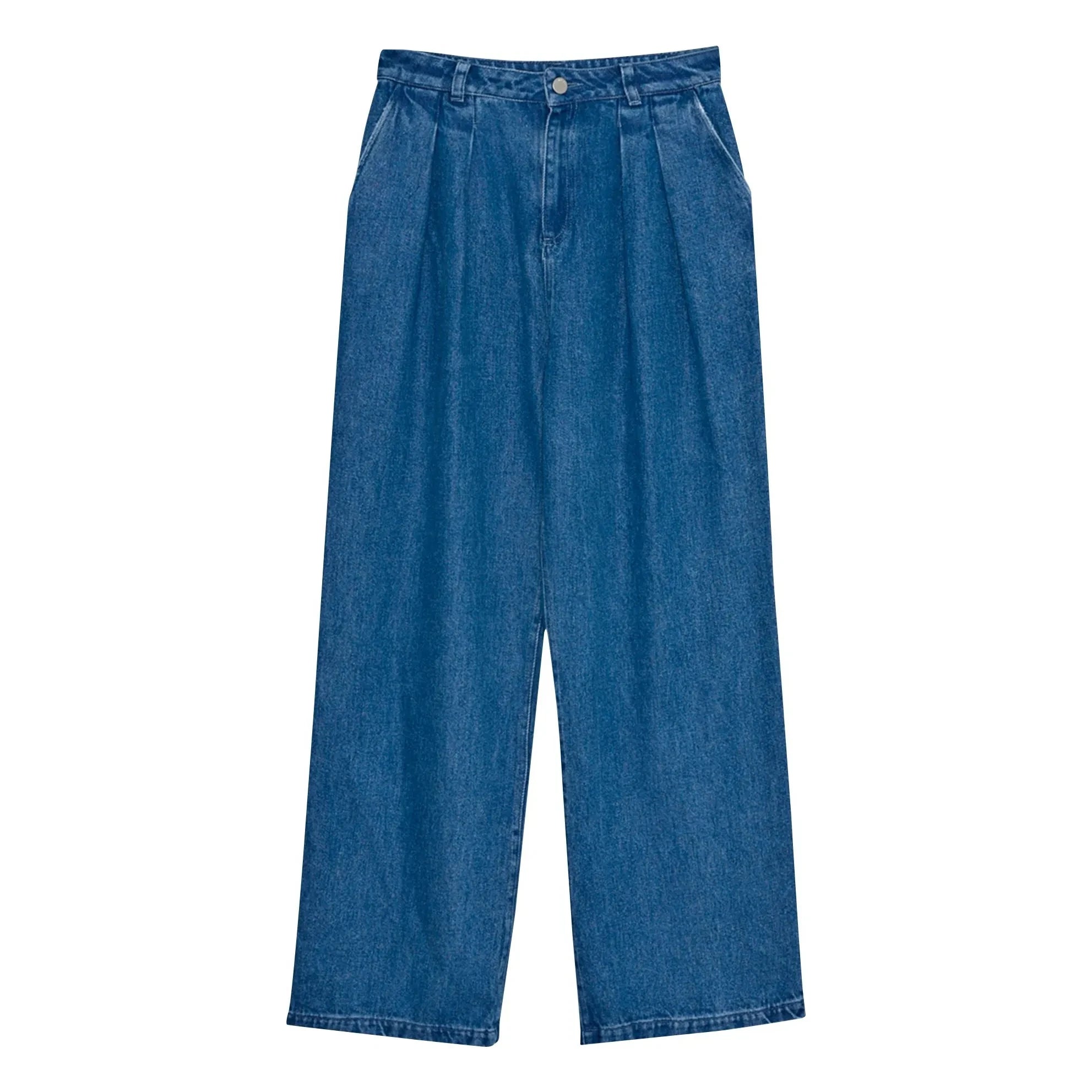 die neue Gesellschaft - Jean Tencel | Jeansblau
