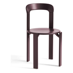 Hay - Rey Polierter Holzstuhl - Bruno Rey | Aubergine