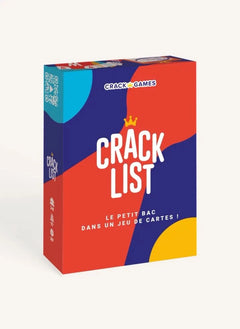 Blackrock Games - Crack List Kartenspiel
