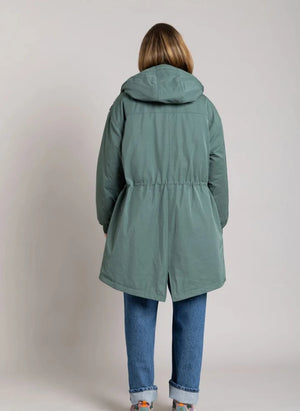 Smallable Woman - Zebra mit recycelter Faser gefütterter Parka | Teal