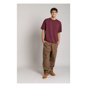 Smallable Man - Solal Bio-Baumwoll-T-Shirt | Aubergine