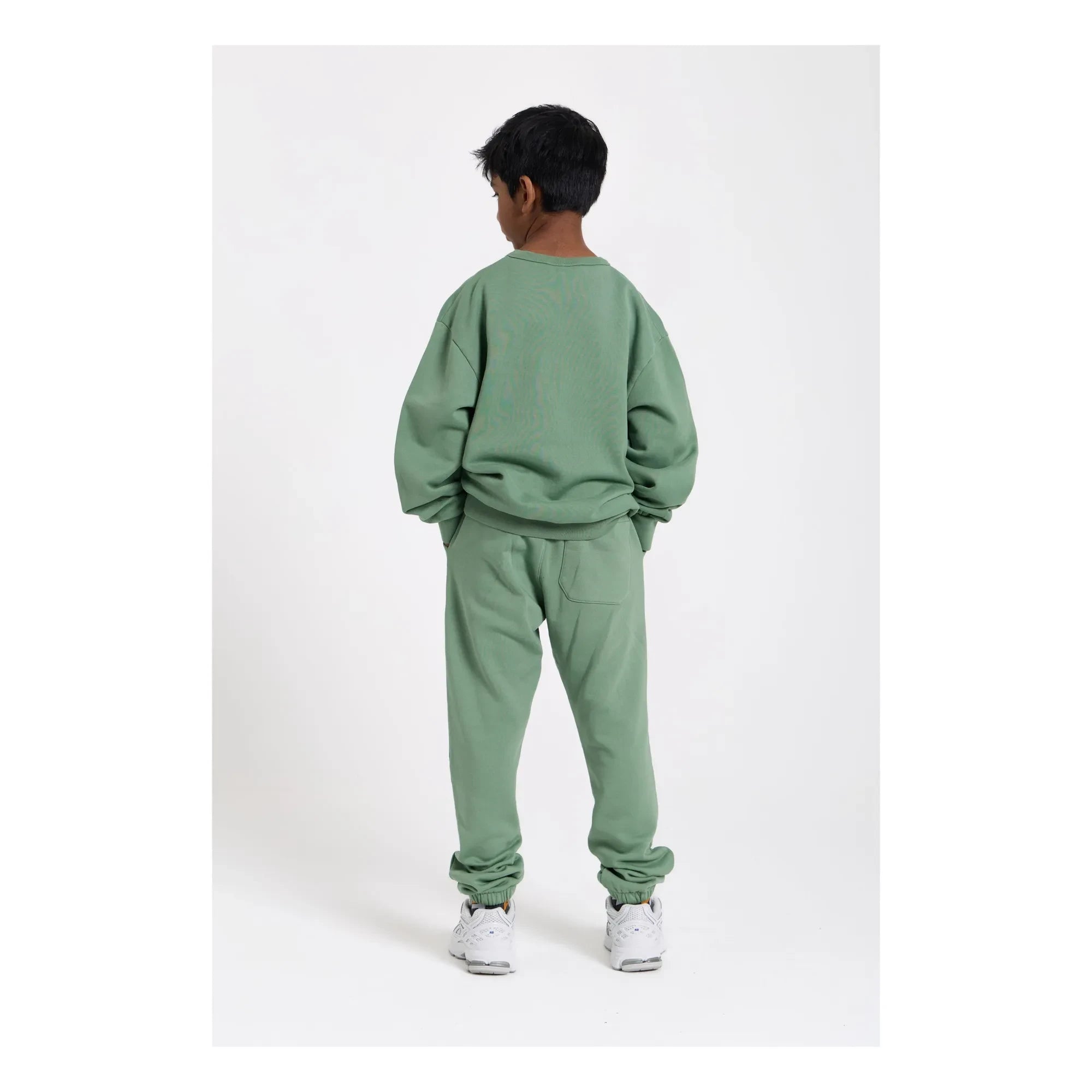 Smallable Kid - Arlo Bio-Baumwoll-Sweatshirt | Khaki