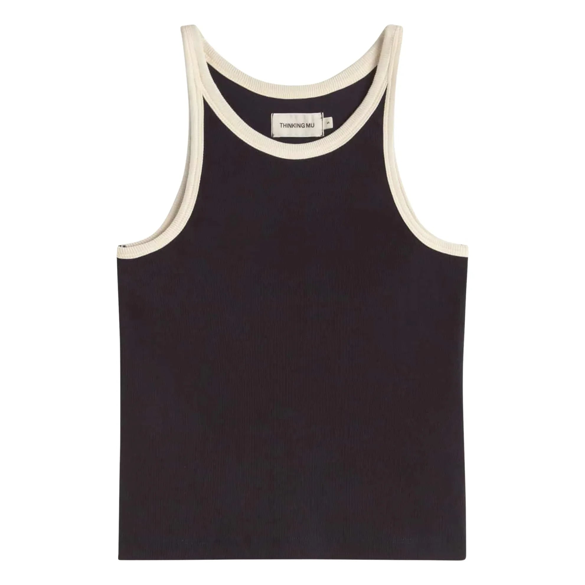 Thinking Mu - Harriet Top aus Bio-Baumwolle | Marineblau
