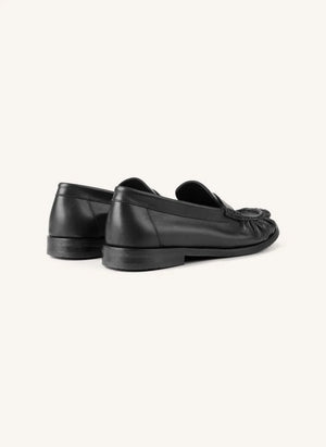 Garment Project - Charlie Leder Loafer | Schwarz