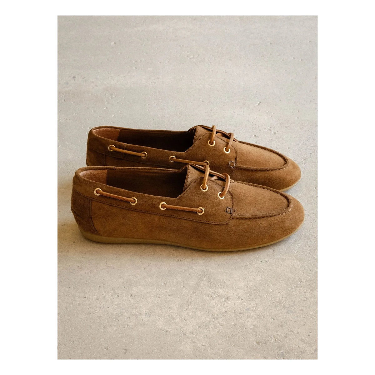 Bobbies - Betsy Wildleder Bootsschuhe | Camel