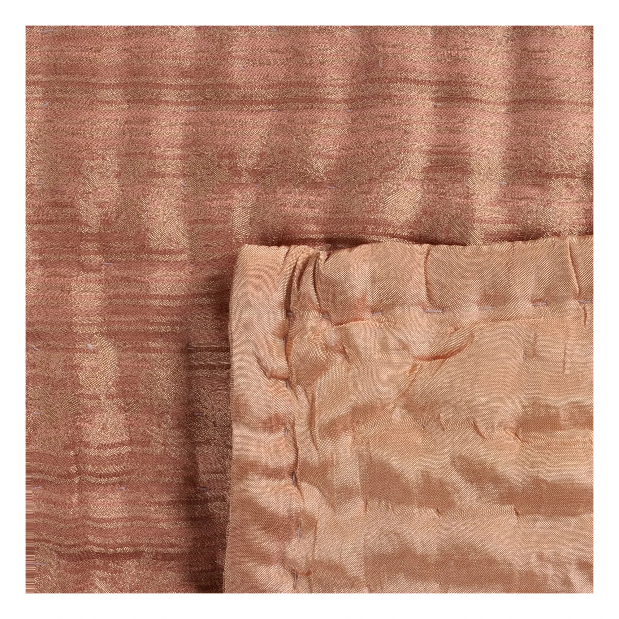 Le Monde Sauvage - Ritournelle Seiden-Tagesdecke | Blush