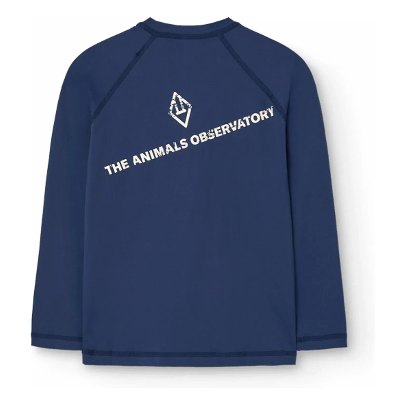 The Animals Observatory – Anti-UV Hirsch T-Shirt | Marineblau