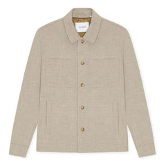 Les Deux - Veste Check Hybrid | Braun