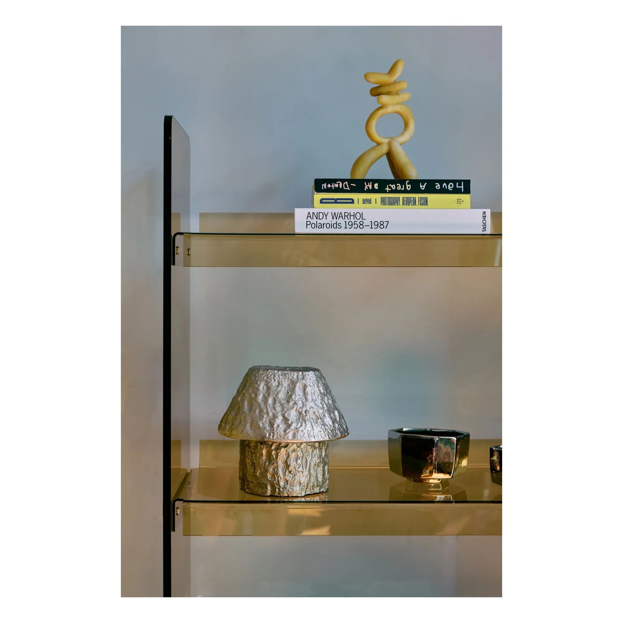 HKliving - Artefact Tischlampe | Aluminium