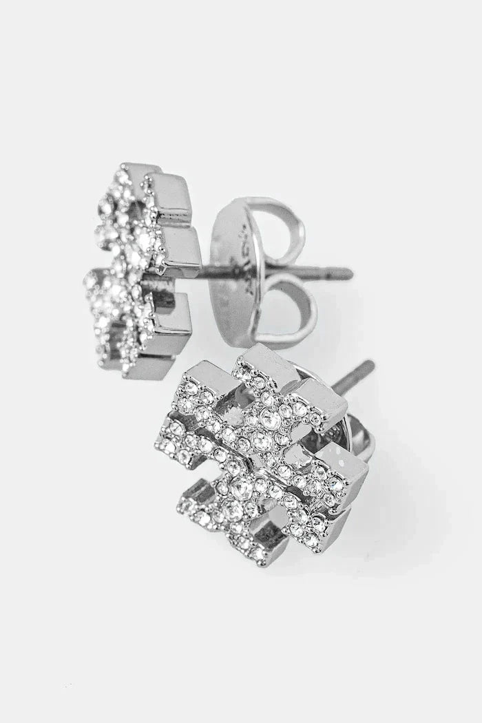 Tory Burch Kira Pave Stud Küpeler