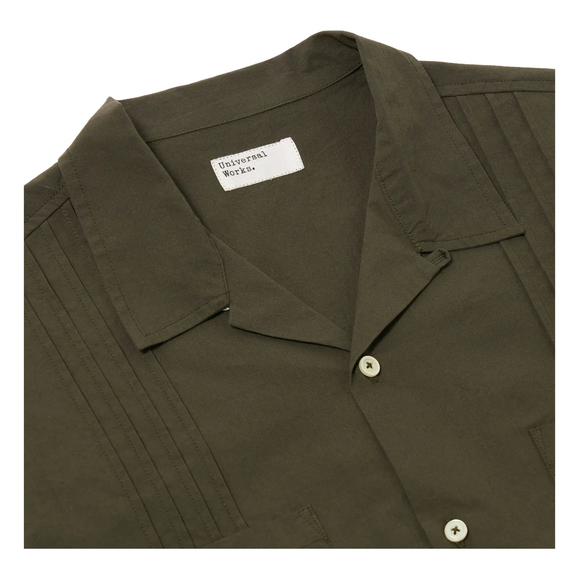 Universal Works - Chemise Dwight Baumwolle | Khaki