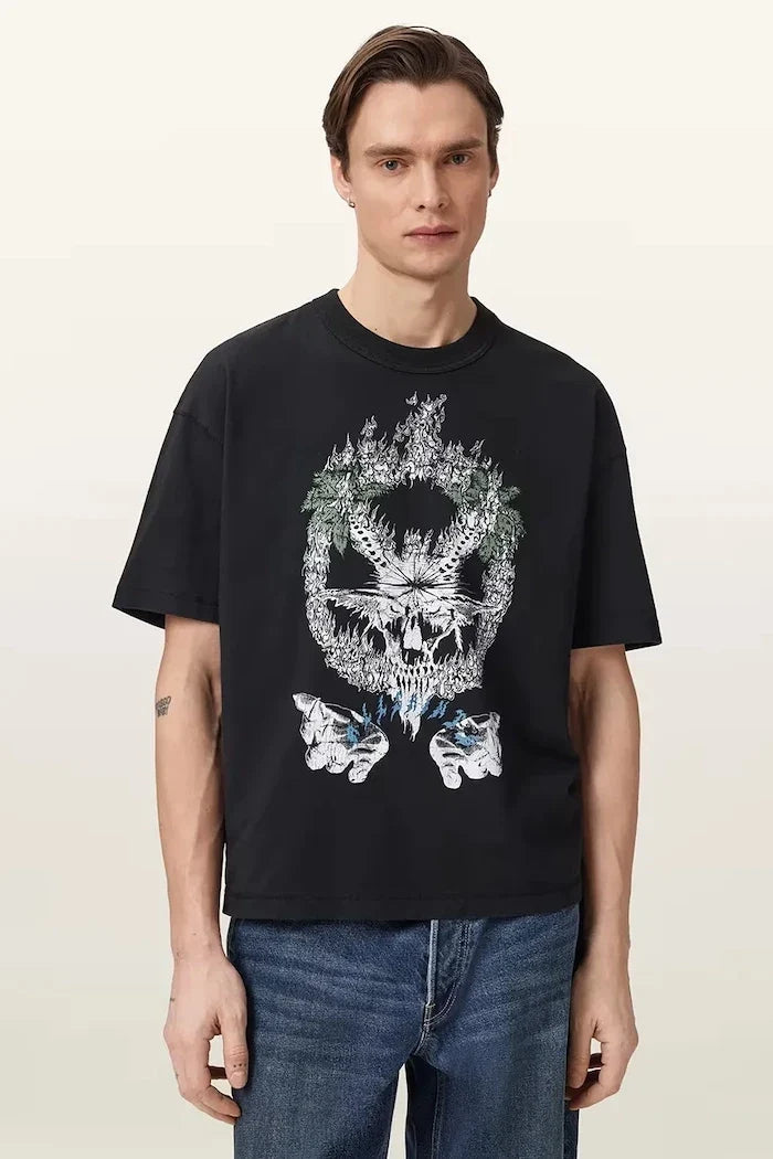 AllSaints erkek pamuklu tişört PALM