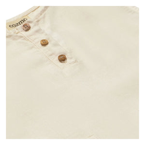 Cozmo - Milo Leinen-Overall | Elfenbein