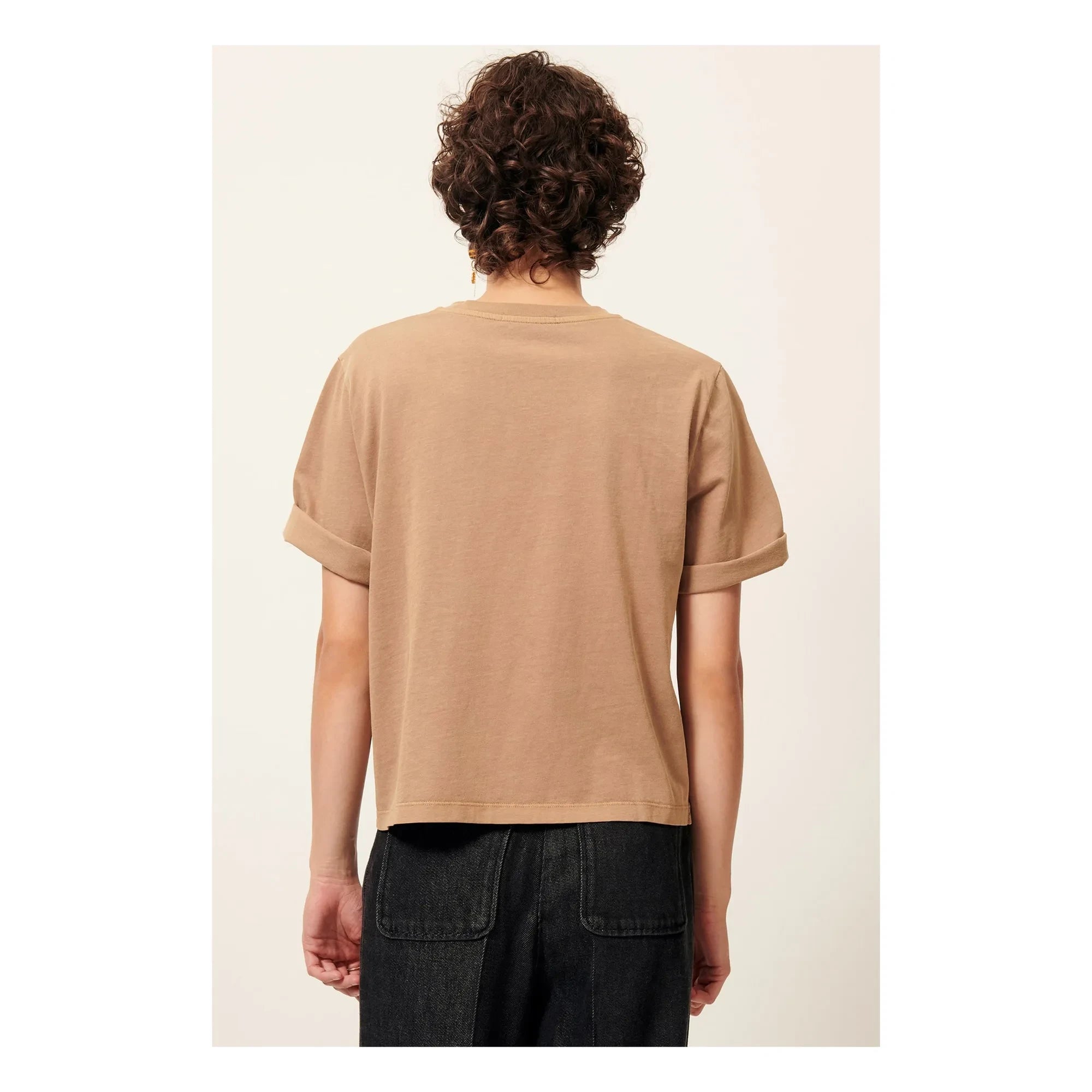 Sessùn - Sergio Baumwoll-T-Shirt | Beige