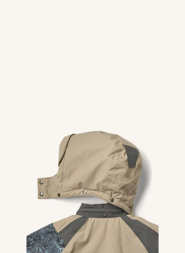 Wheat - Sneen Skijacke aus recycelten Fasern | Sand