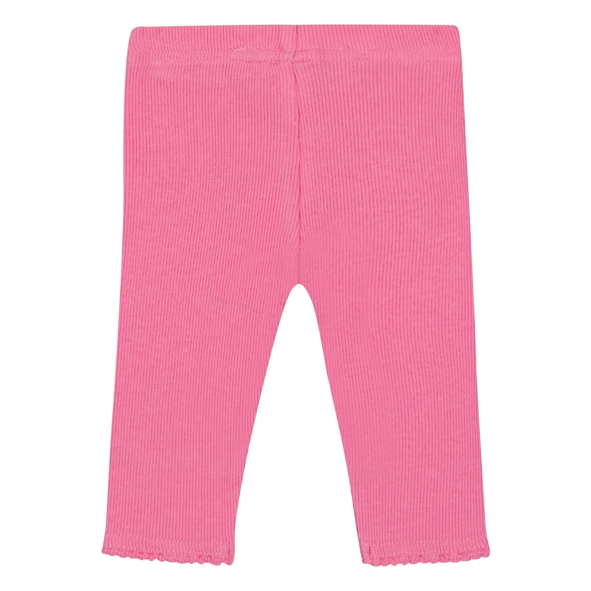 Tartine et Chocolat - Gerippte Leggings | Puderrosa