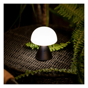 Lexon - Mina Mini LED-Tischleuchte | Stahlgrau
