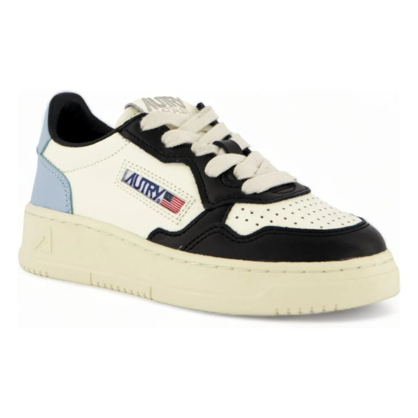 Autry - Medalist Low-Cut Zweifarbig Leder Kinder Sneaker | Blau
