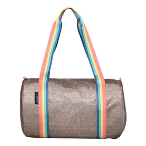 Caramel & Cie - Glitzer Weekend Tasche | Kupferrot