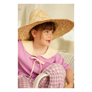 Hello Simone - Matelot Bluse aus Bio-Baumwolle | Lavendel