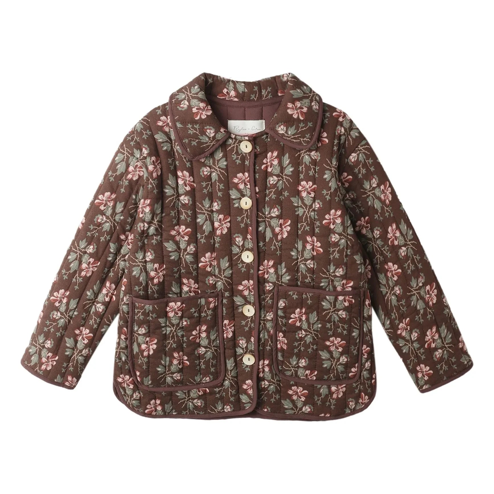 Rylee + Cru - Clara Steppjacke | Braun