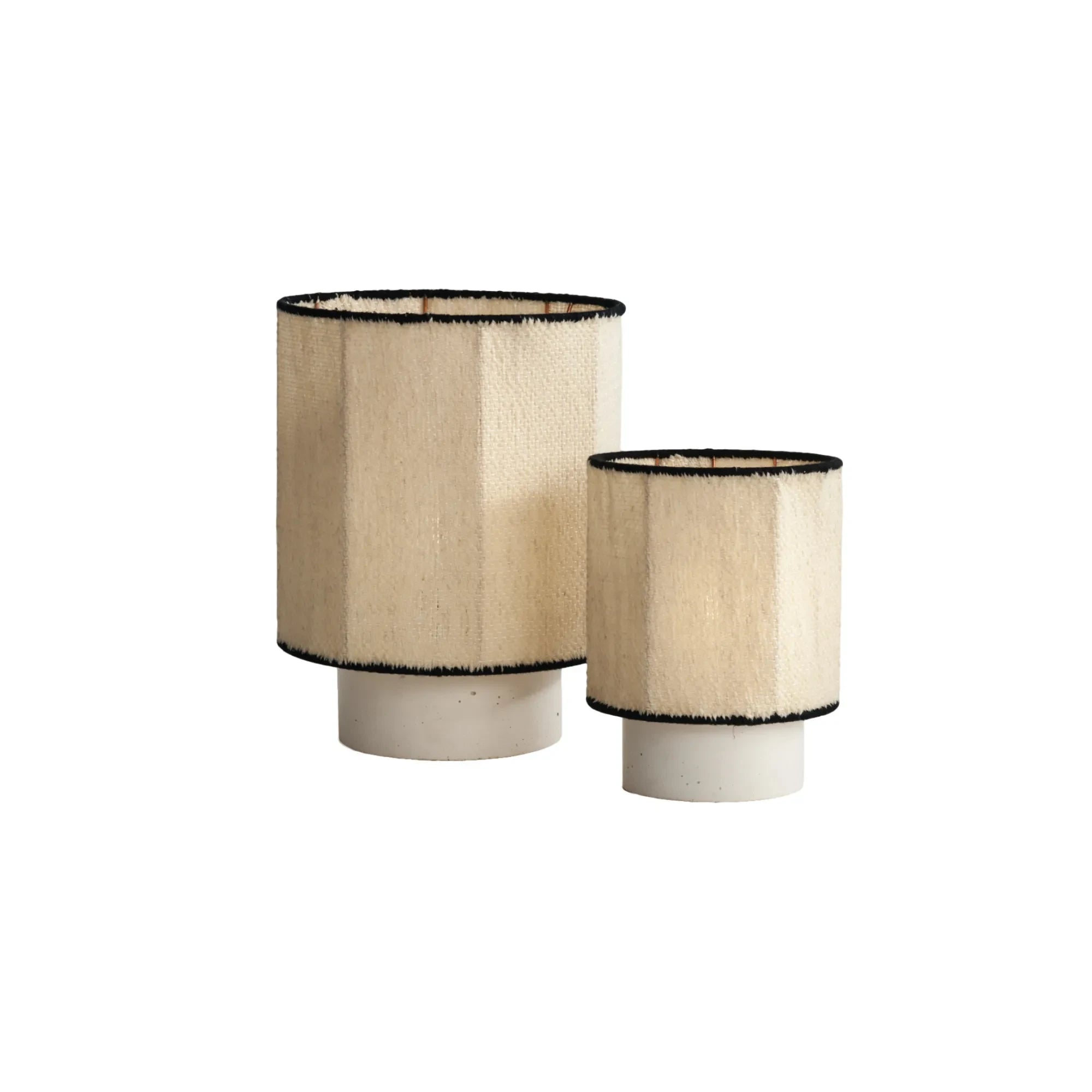 Maison de Vacances - Kalé Steingutlampe | Weiß
