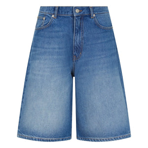 Smallable Woman - Paola Denim Bermuda Shorts | Denim Blau