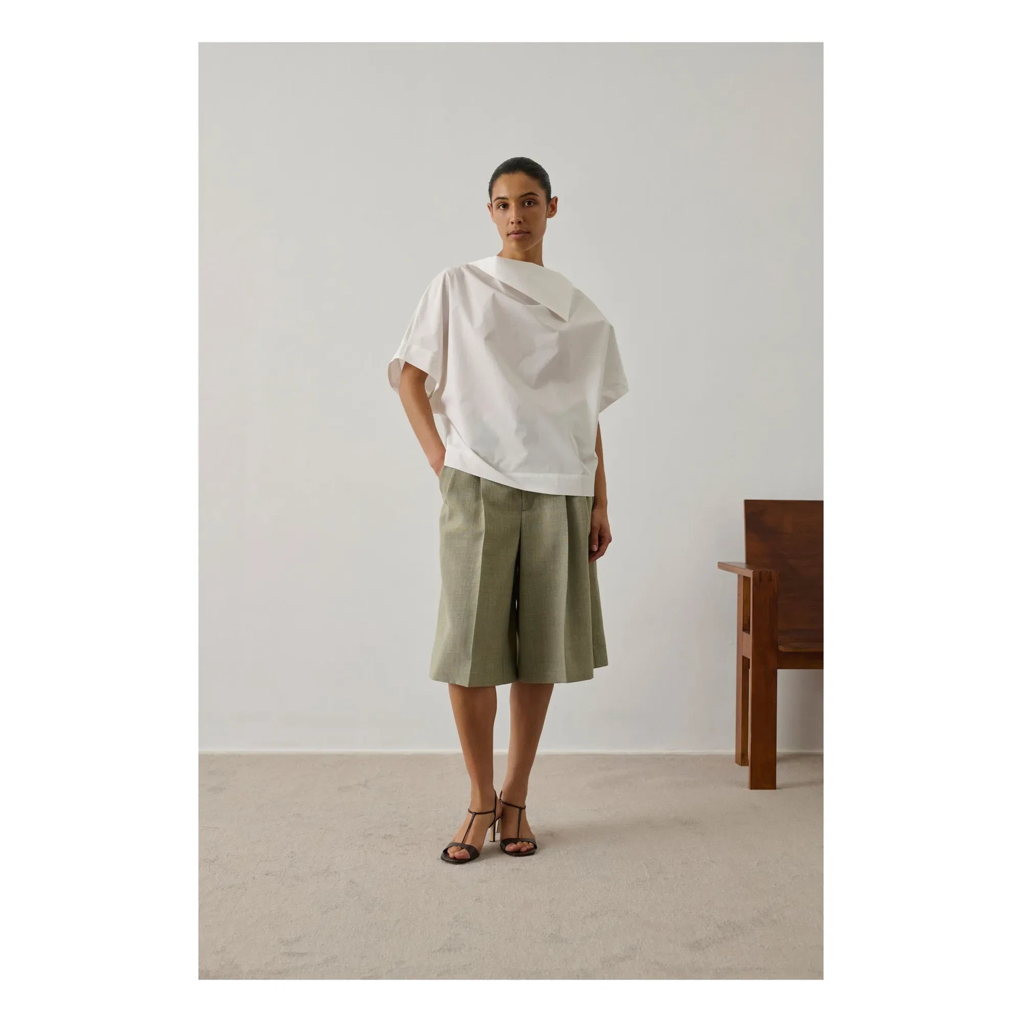 Soeur - Issa Bio-Baumwollbluse | Off-White