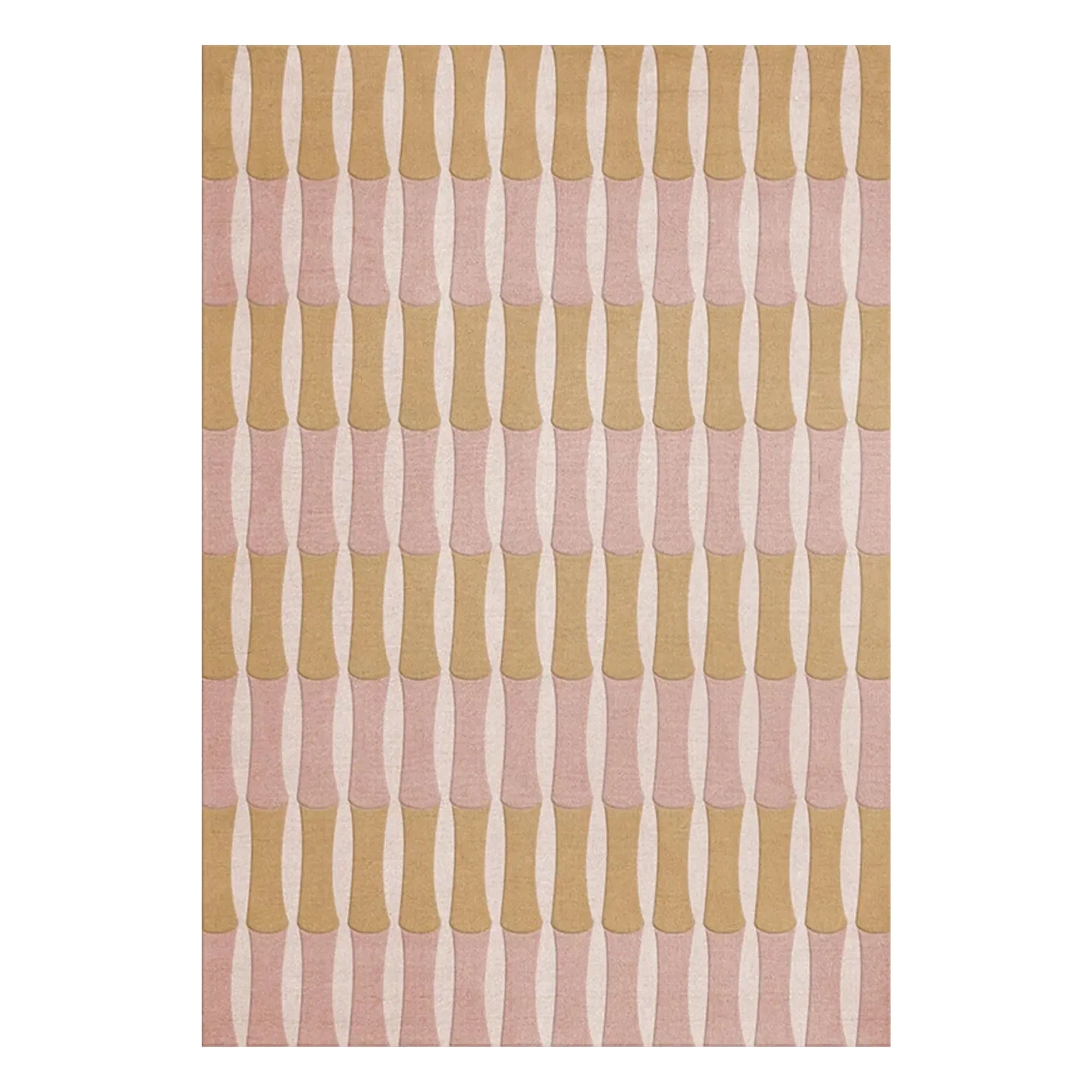 Layered - Wollteppich Bamboo Forest, Alice Crawley | Rosa