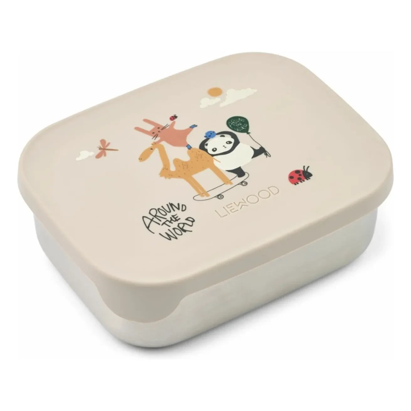 Liewood - Lunch-Box Arthur | Weltreise/Sand
