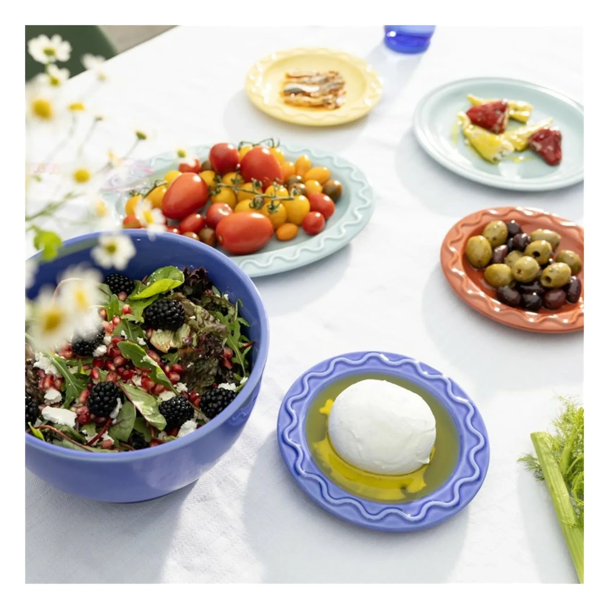 &Klevering – Mochi-Teller – 2er-Set | Ziegelrot
