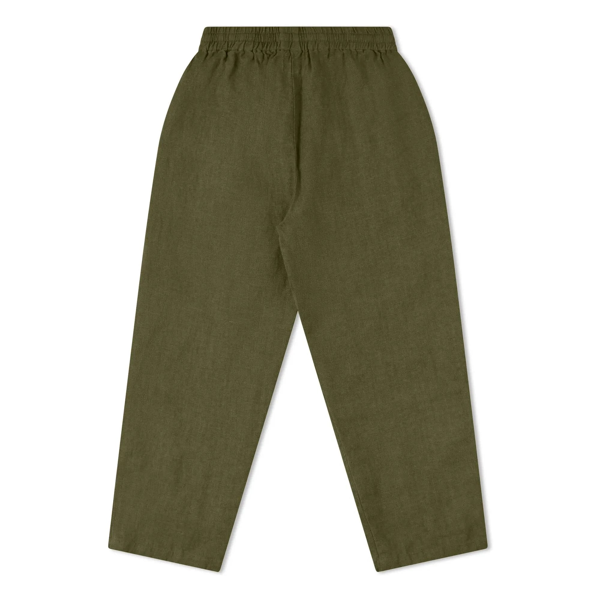Matona - Garten Leinenhose | Olivgrün