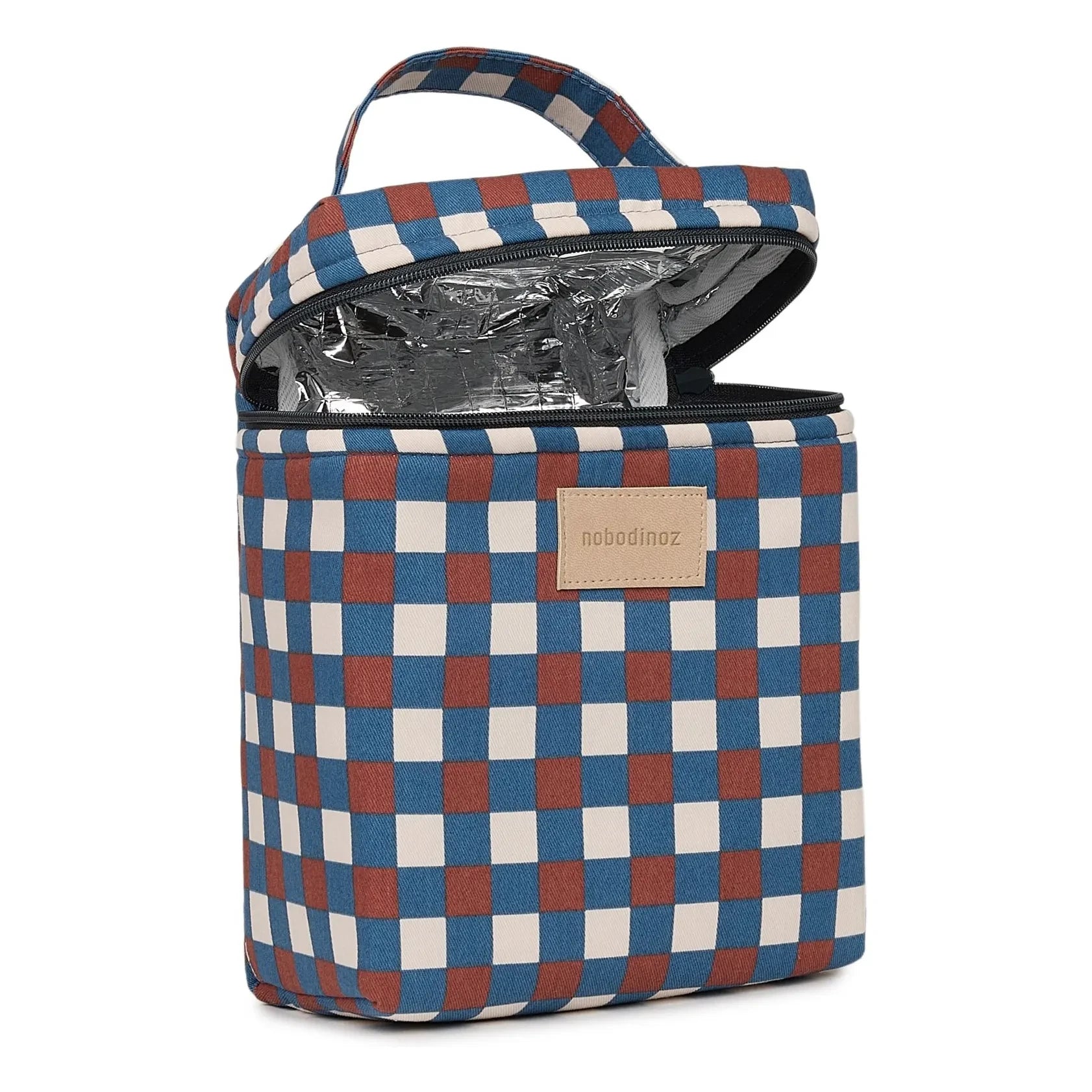 Nobodinoz - Hyde Park Mosaik isolierte Lunchtasche | Blau