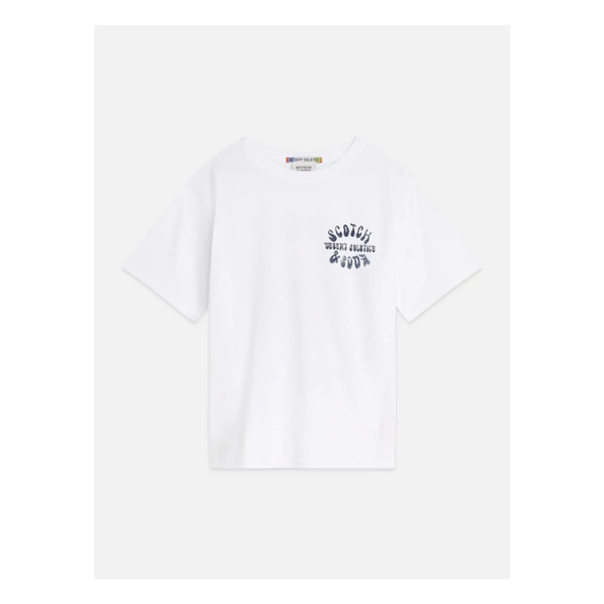 Scotch & Soda - T-Shirt Druck Logo | Weiß