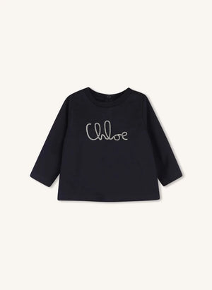 Chloé - Chloé ekose elbise ve tişört seti | Kahverengi