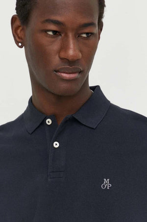 Marc O'Polo T-Shirt mit Kragen aus Baumwolle