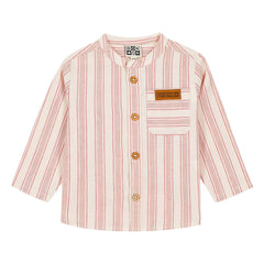 Bonton - Never Striped Babyhemd | Creme