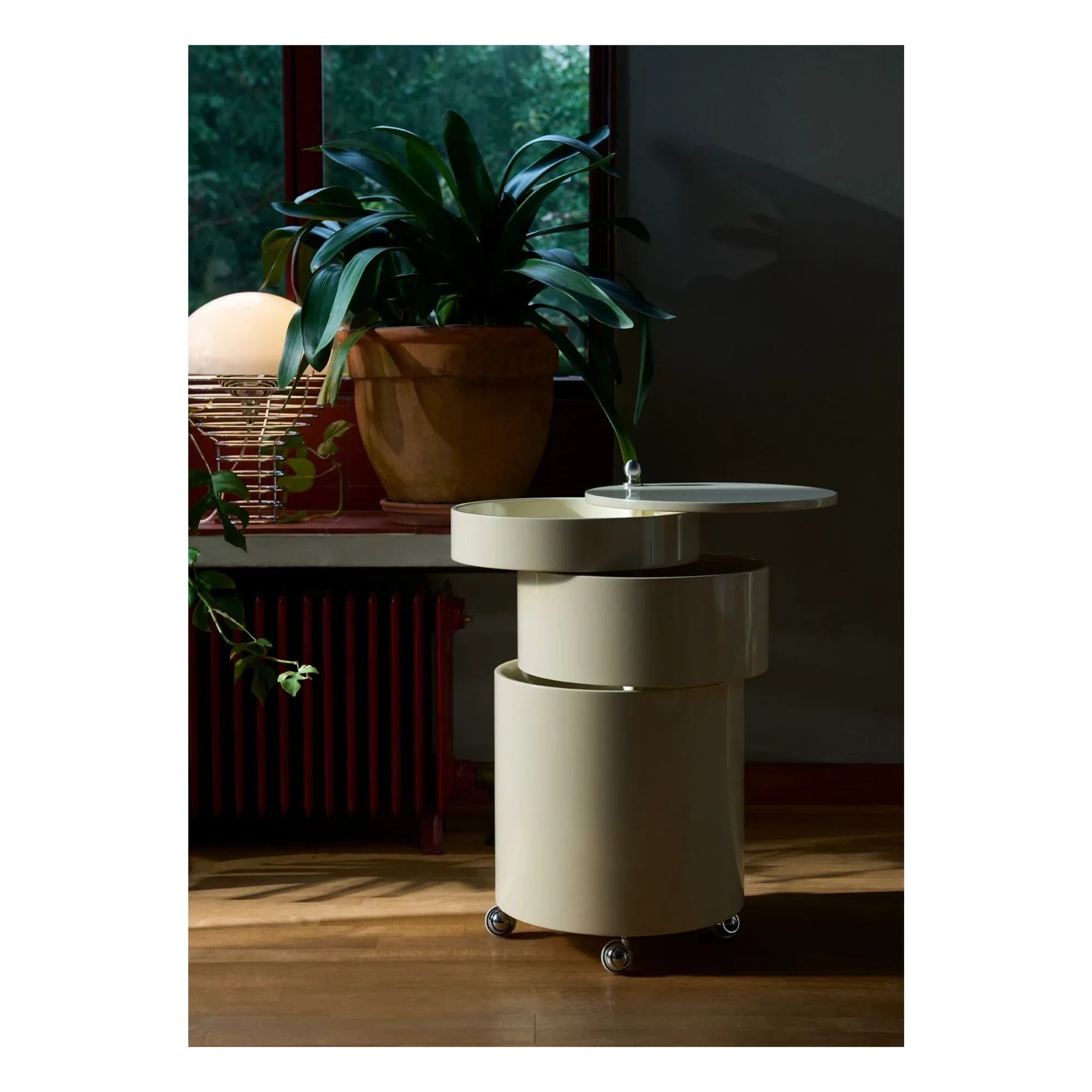 Verpan - Barboy mobile Aufbewahrungseinheit - Glossy Series | Creme