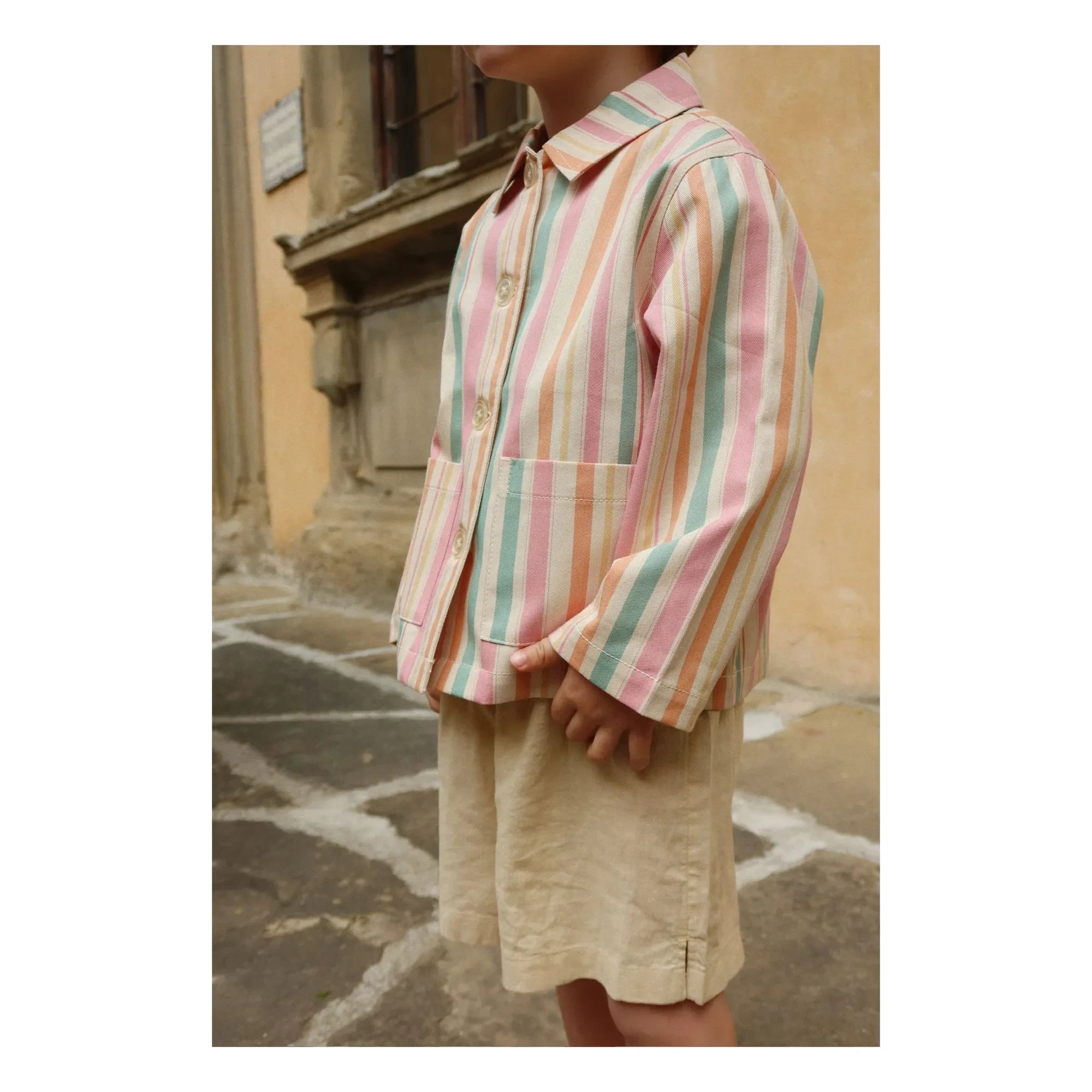 Konges Sløjd - Franzen Leinen-Shorts | Beige
