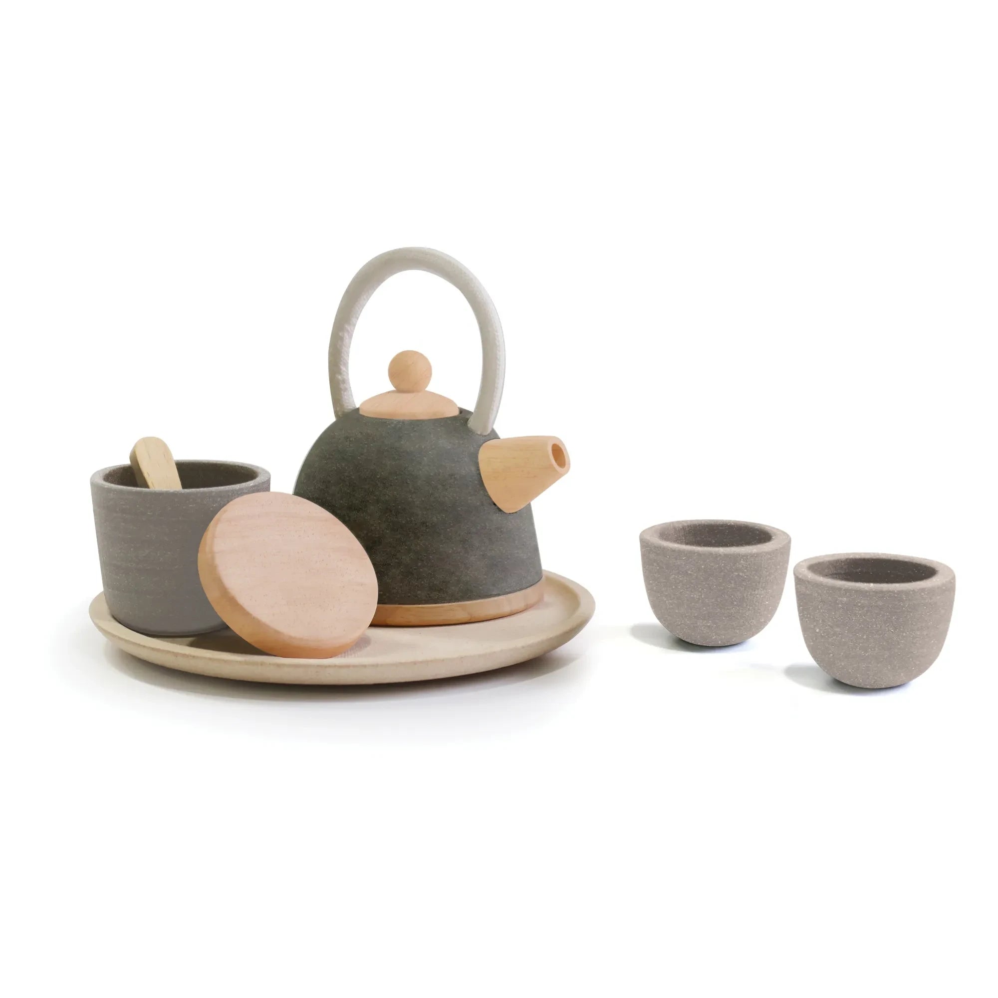 Plan Toys - Teeservice | Grau