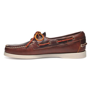 Sebago - Docksides Portland Waxed Loafer | Braun