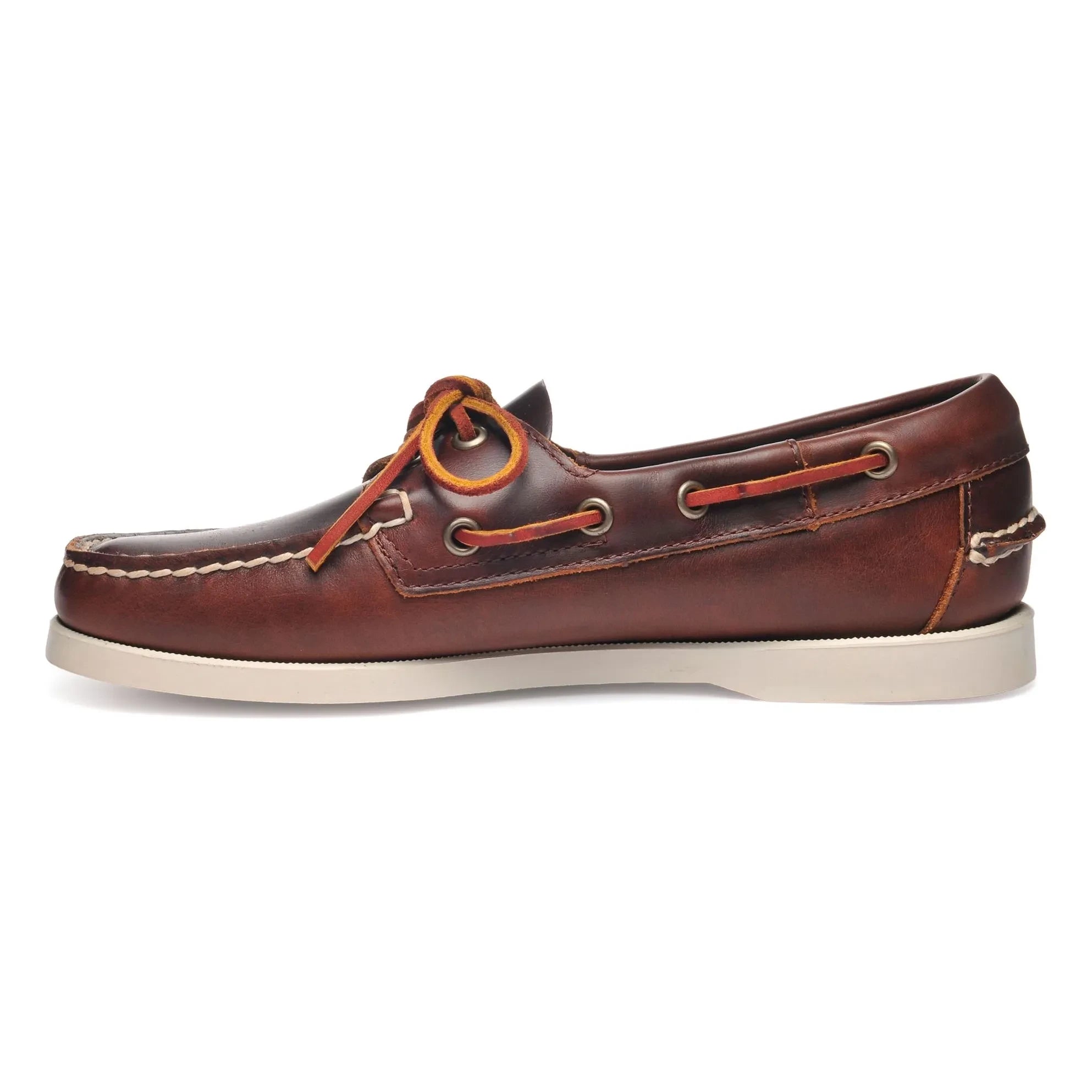 Sebago - Docksides Portland Waxed Loafer | Braun