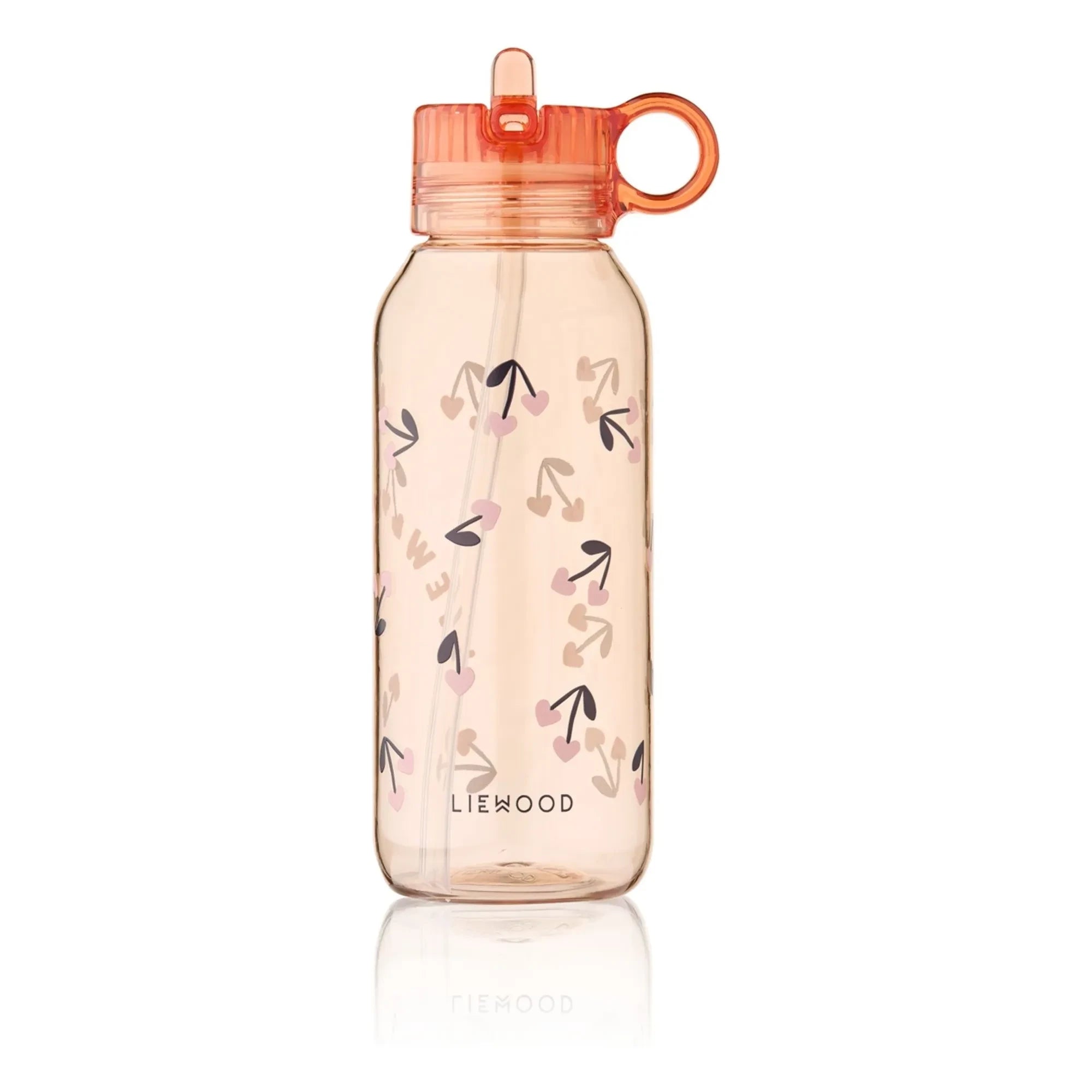 Liewood - Yang Tritan Su Şişesi - 500 ml | Cherry heart/Rosey