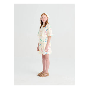 True Artist - T-Shirt Birds Bio-Baumwolle | Ecru