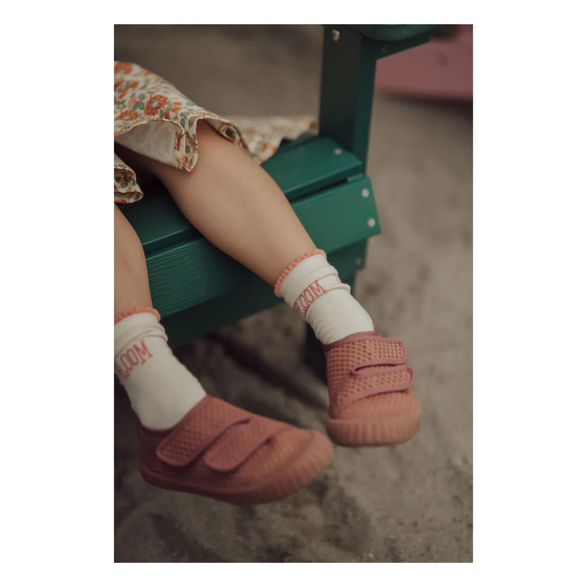 Grech & Co - Scratch Play Sneaker aus recycelten Fasern | Rosa