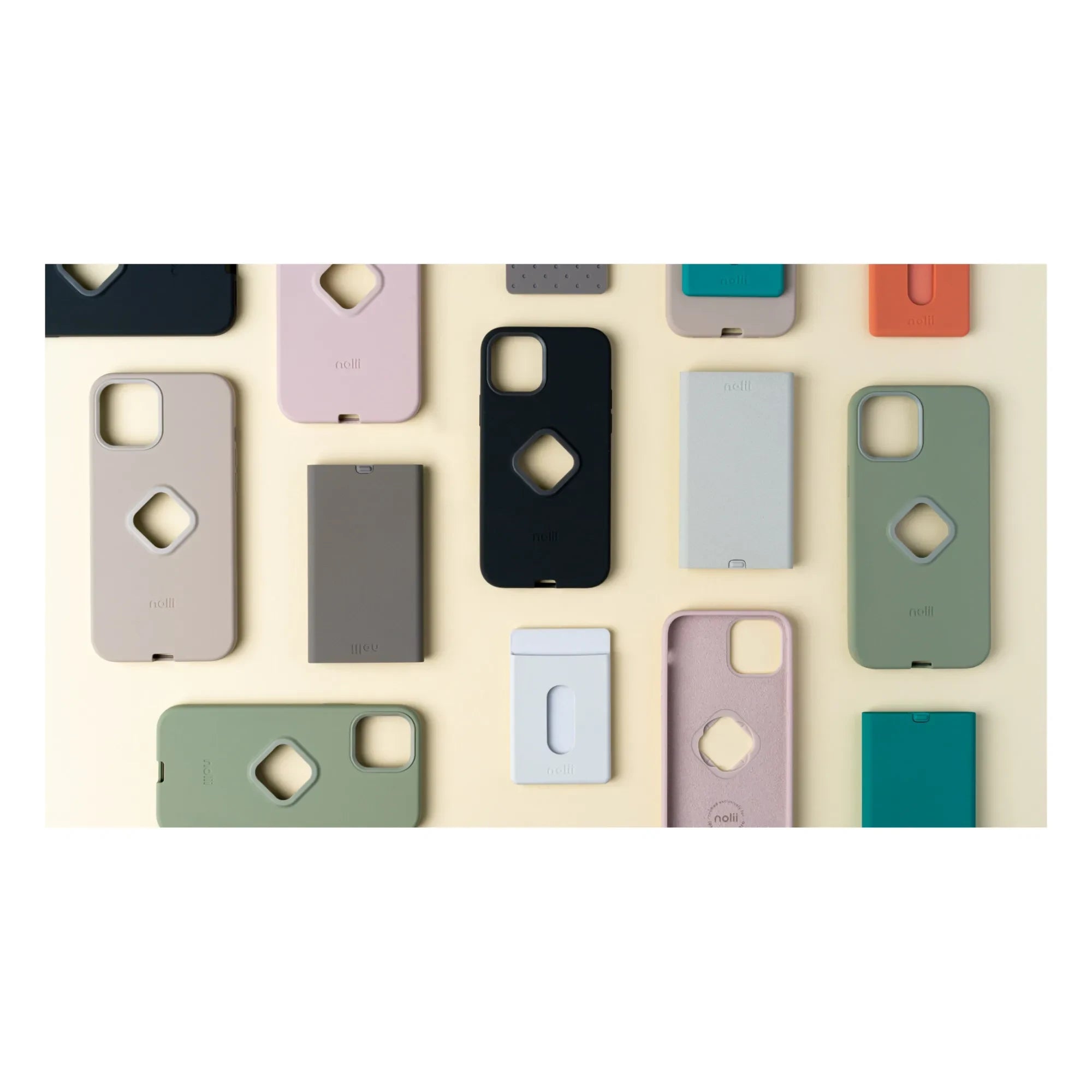 Nolii - Çift iPhone Kılıfı | Nude