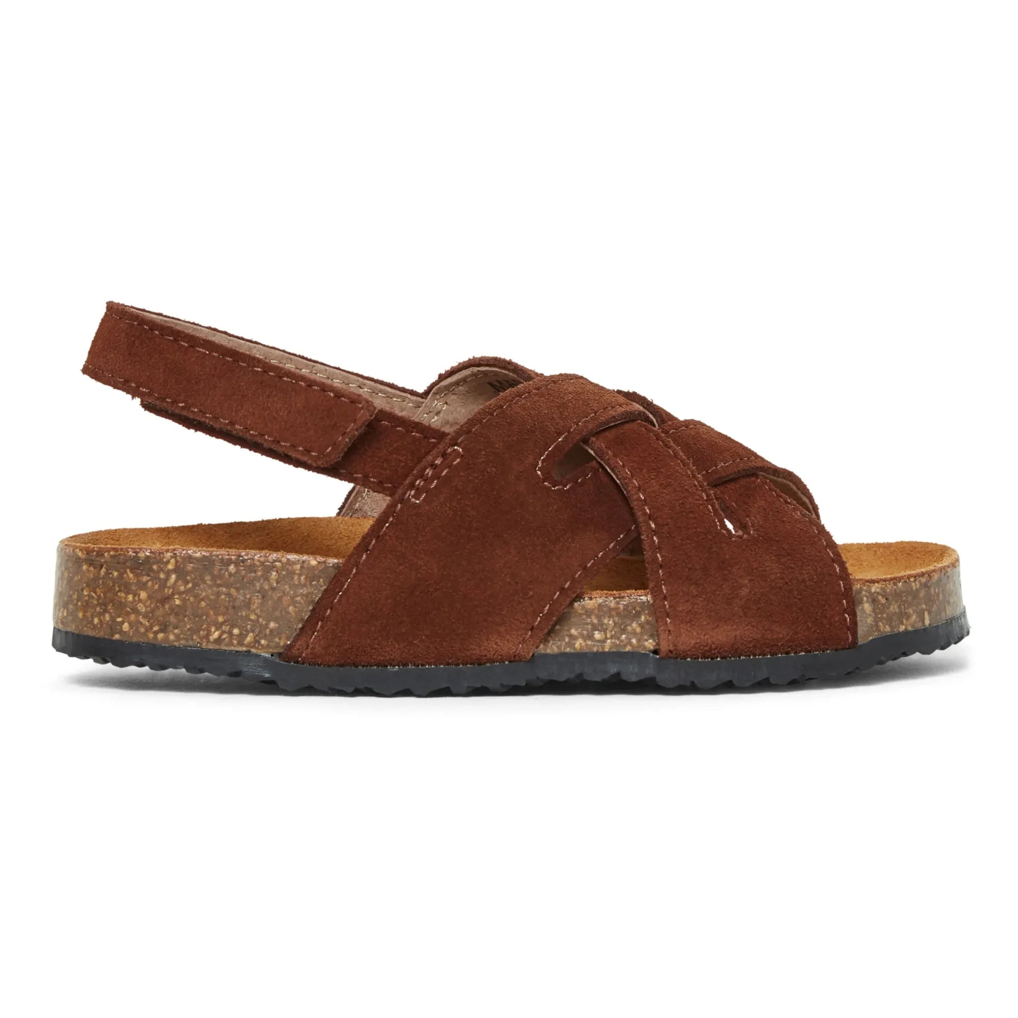 Pèpè – Wildledergeflechtsandalen – Two Con Me | Braun
