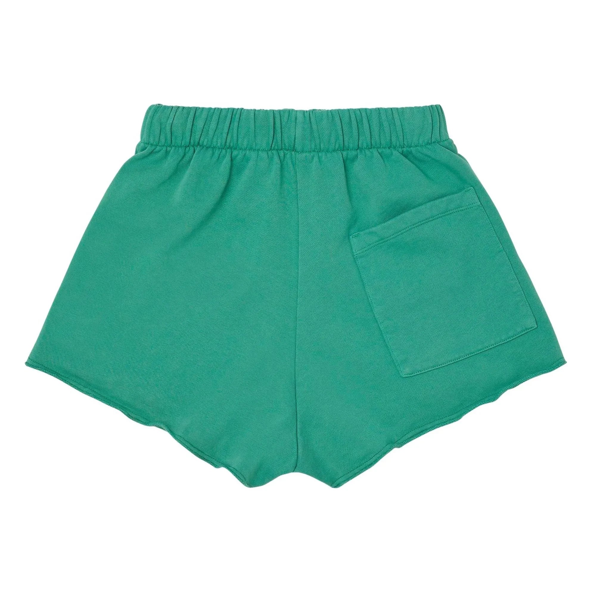 Main Story – Cut Jogger Shorts Bio-Baumwolle | Grün