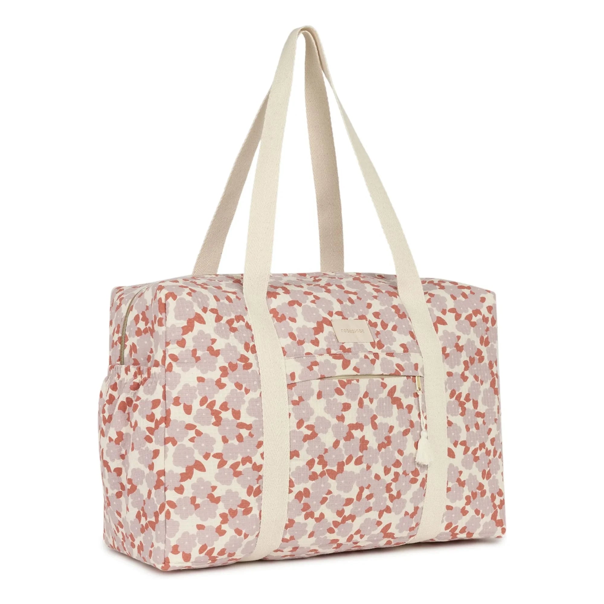 Nobodinoz - Wasserdichte Wickeltasche Opera Mauve Sakura | Mauve
